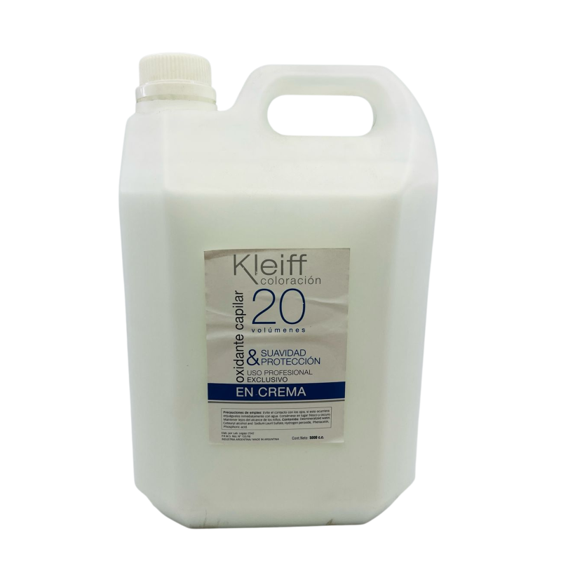 Crema oxig. 20vol. x5l kleiff KL8059