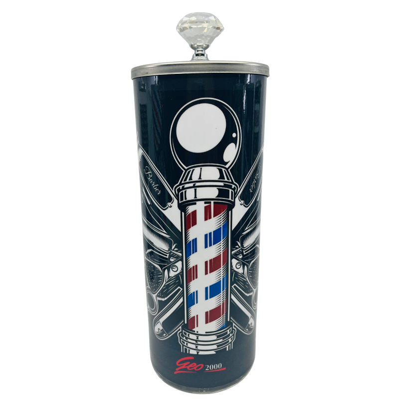 Jarra p/ sanitizante Barber Design Cristal  VA8165