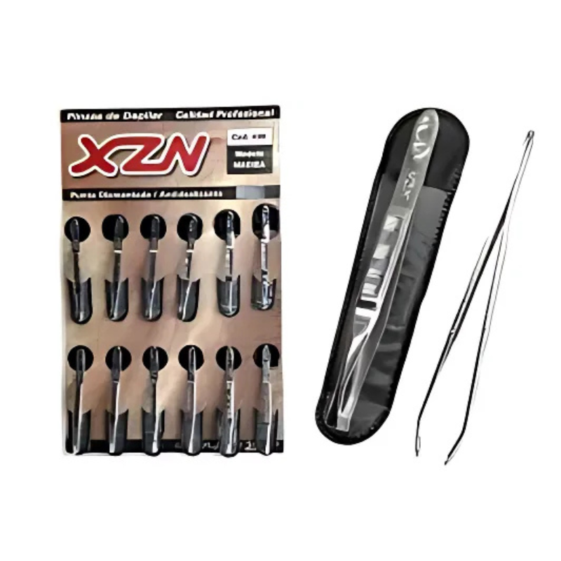Pinza de depilar Maciza #420 XZN x12un TV0420
