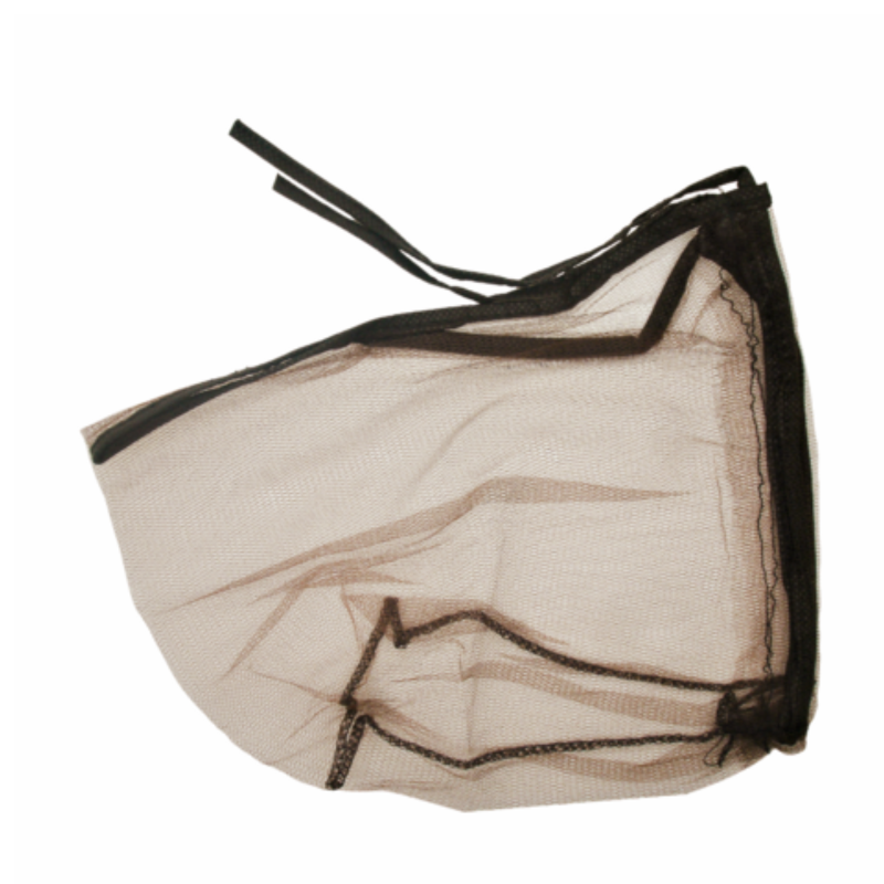 Cofia de tul con tira x12un AV3116