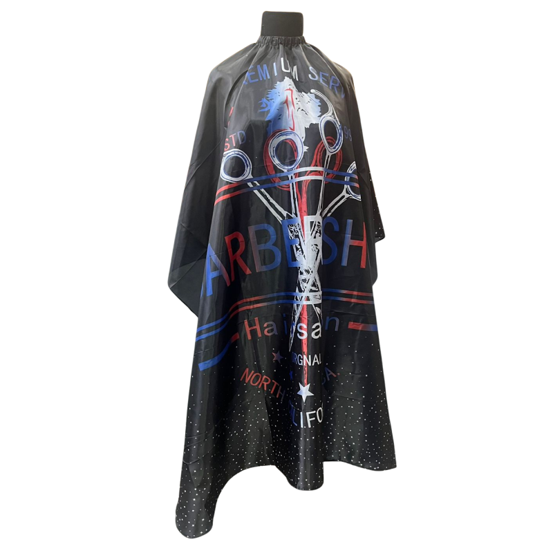 Capa Barbero con gancho XL AV1859