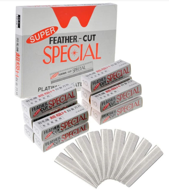 Feather Cut Filos Special Platinum x10 hojas TV0074