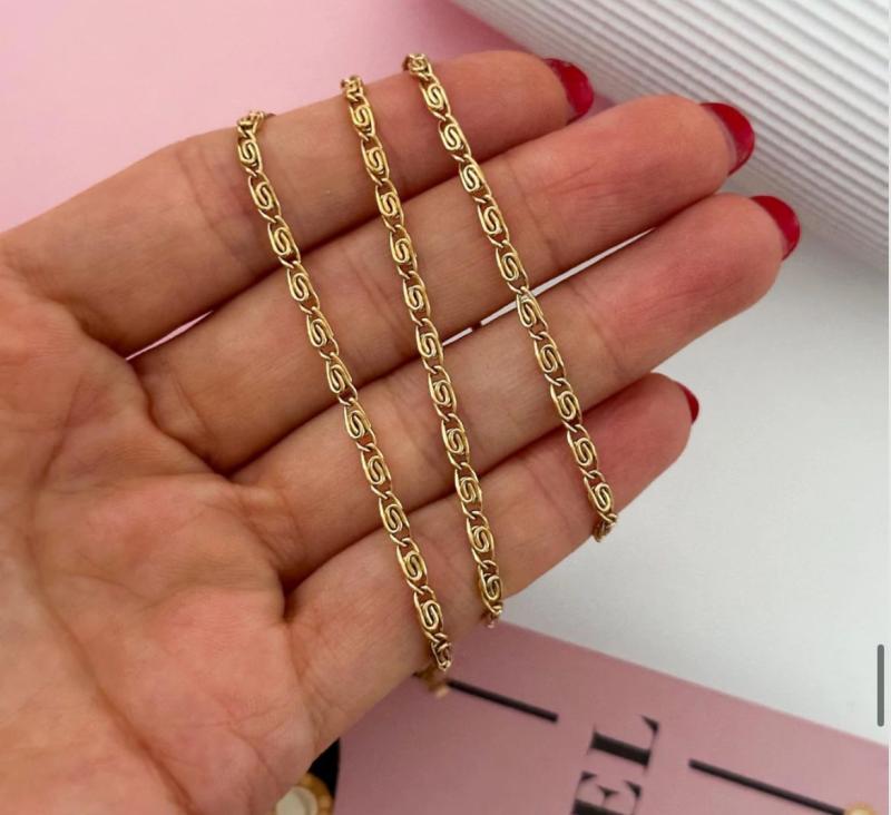 Cadena dorada QL004G