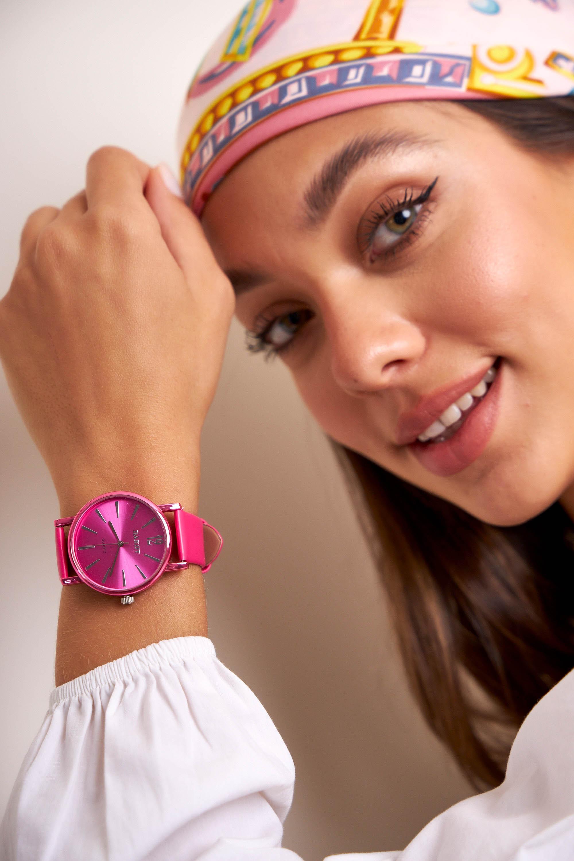 Reloj Análogo Dama DA66 Cuero