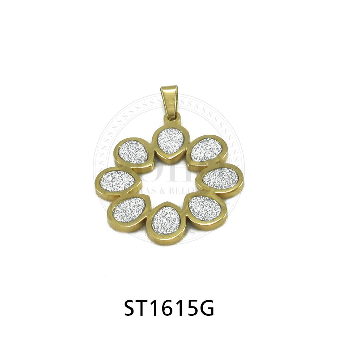 Dije en Acero Dorado ST1615G