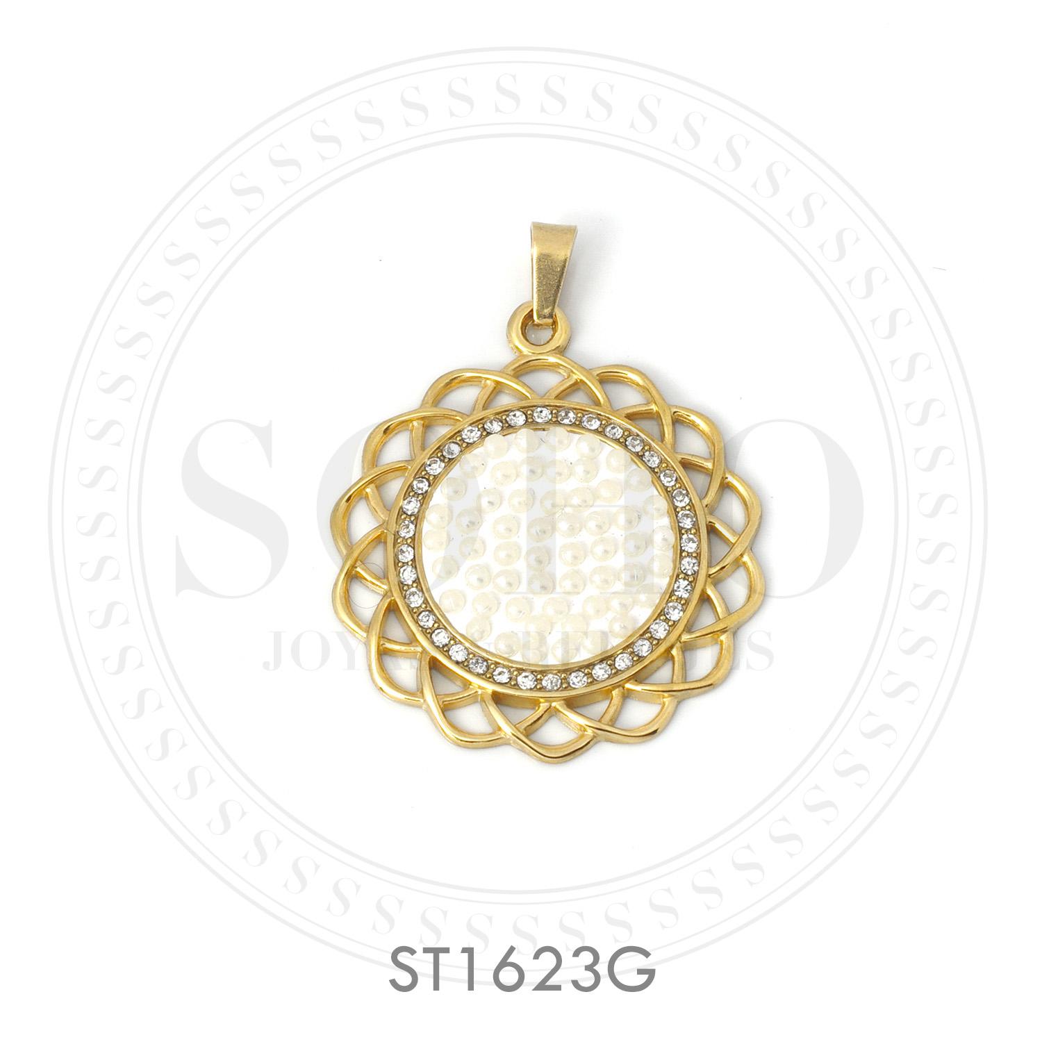 Dije Acero Dorado ST1623G