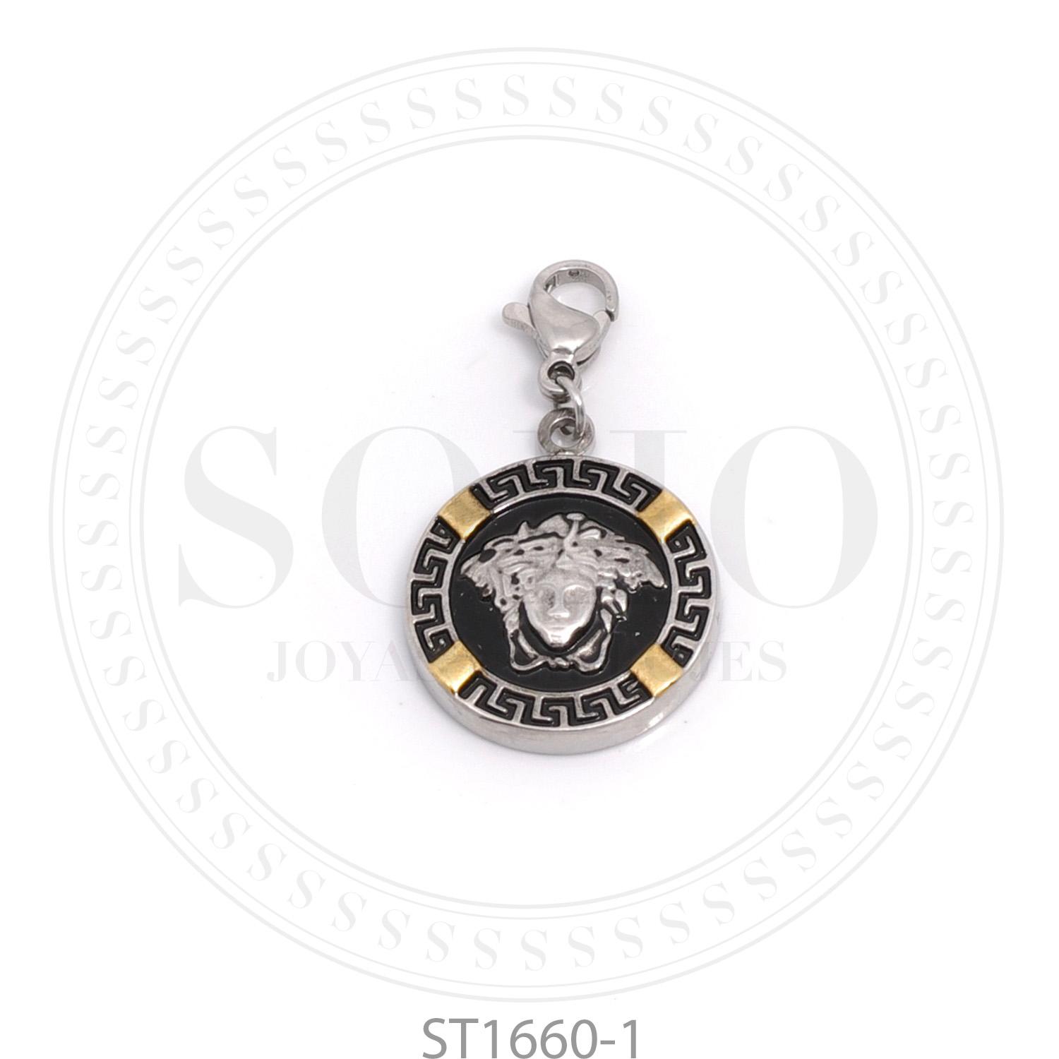 Dije para pulsera en Acero Dorado ST1660-1