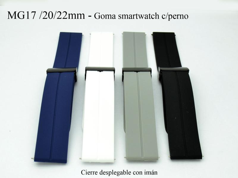 Malla de goma smartwatch MG17