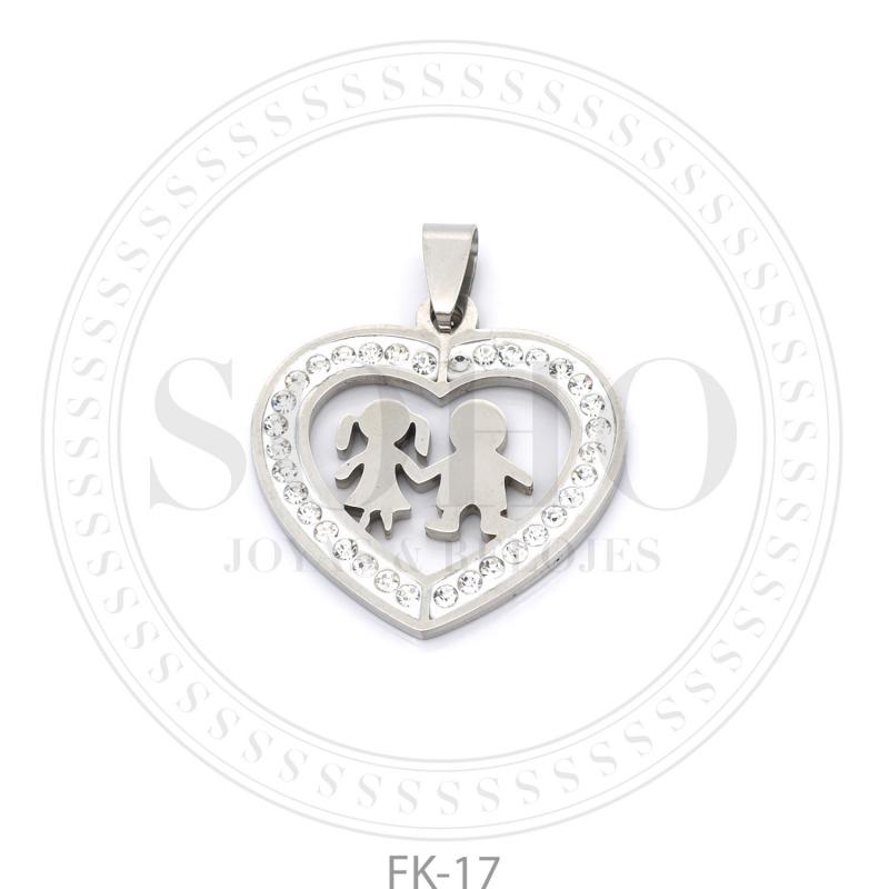 Dije nena y nene brillos FK17