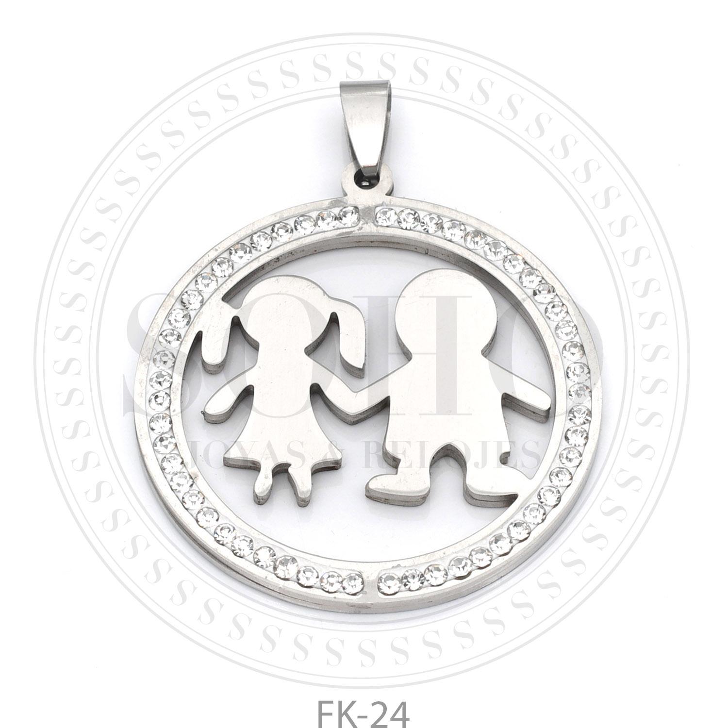 Dije con brillo FK24