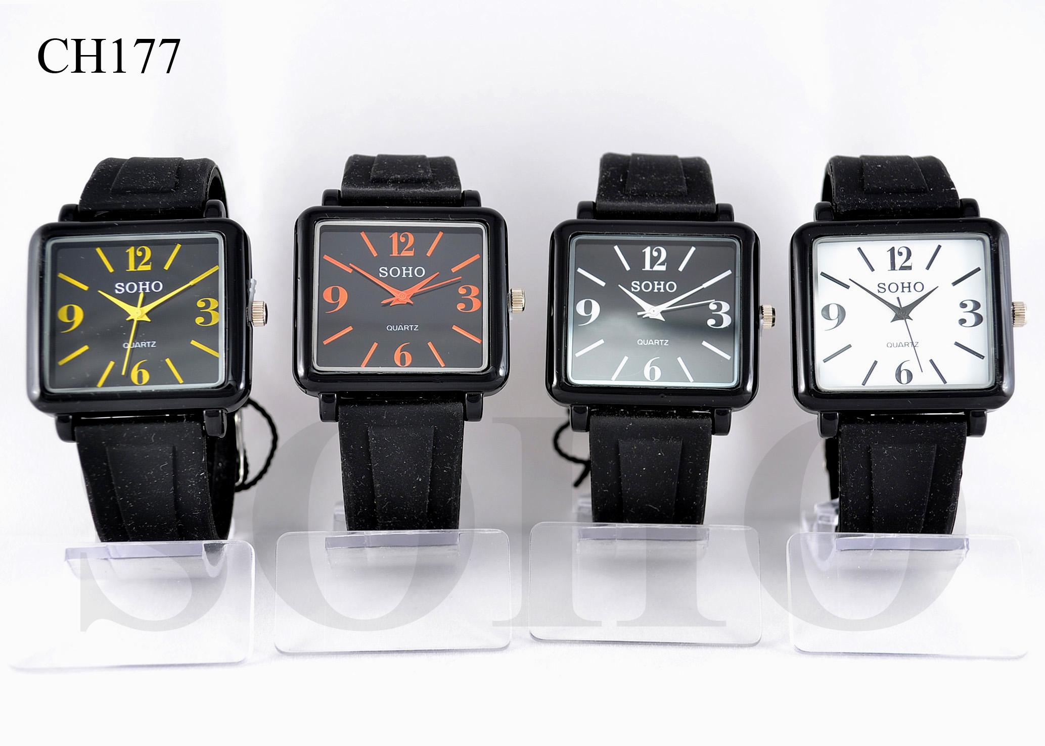 Reloj Análogo Caballero CH177 Goma