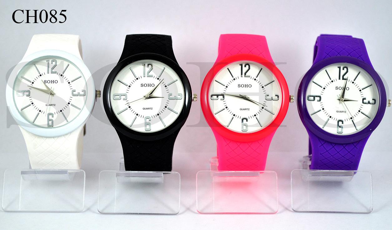 Reloj Análogo de Goma CH085