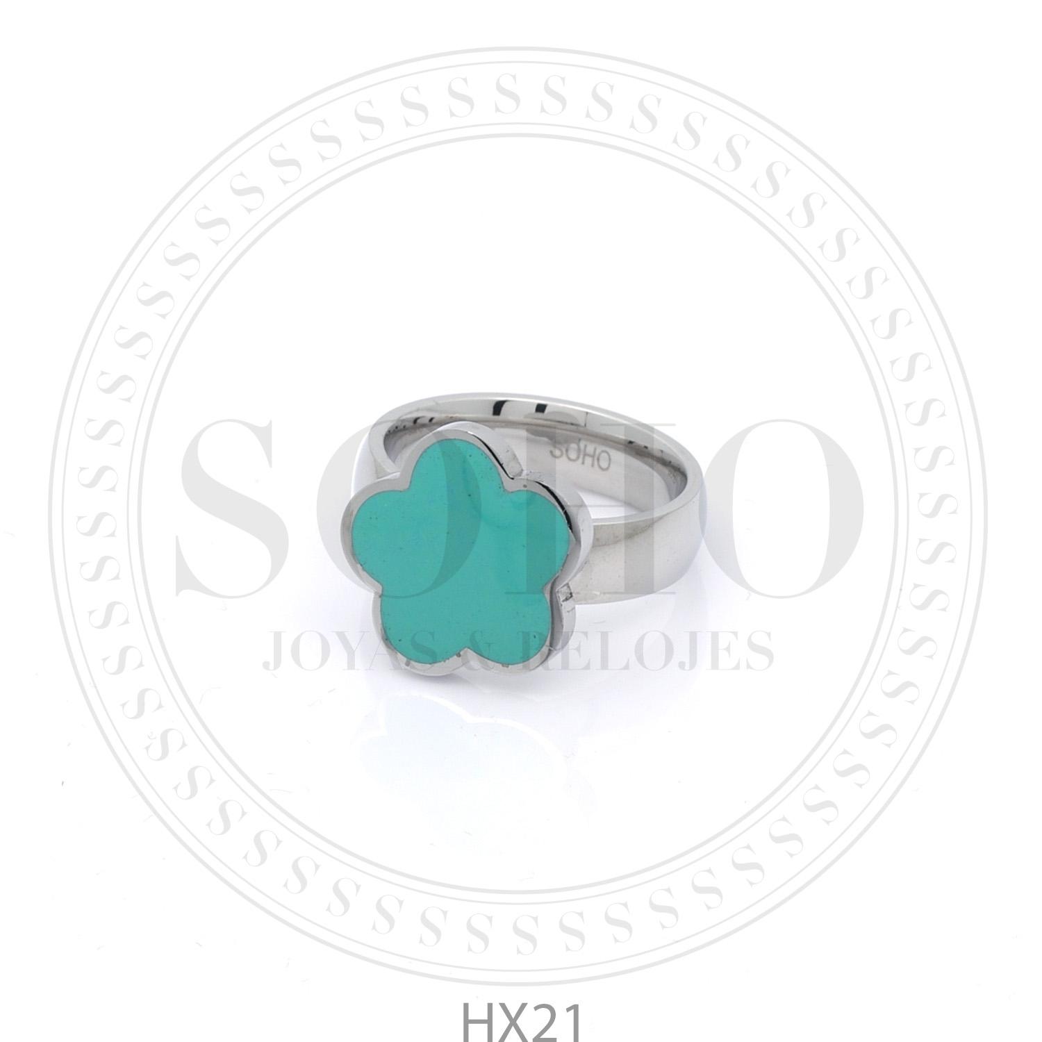 Anillo esmaltado HX21