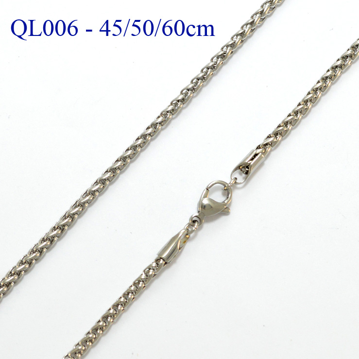 Cadena en acero quirugico QL006