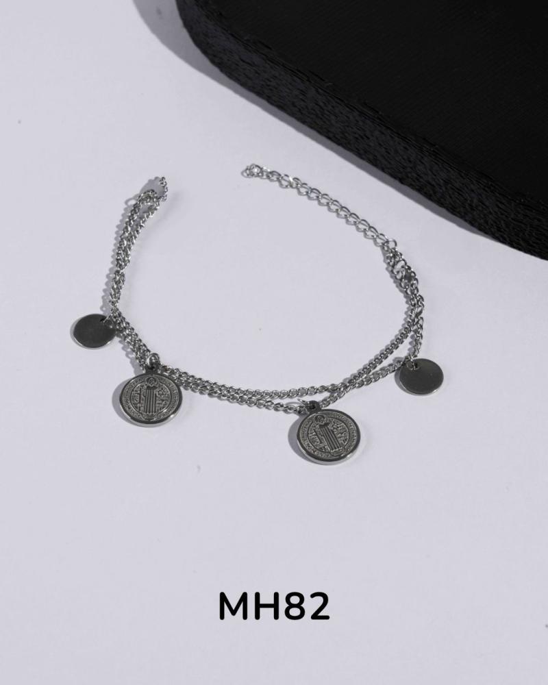 Pulsera con dijes religiosos MH82