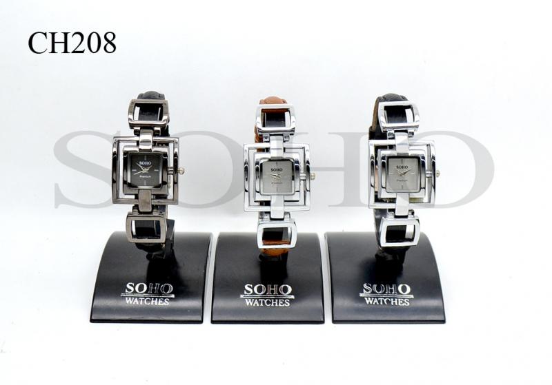 Reloj Análogo Dama CH208 Cuero