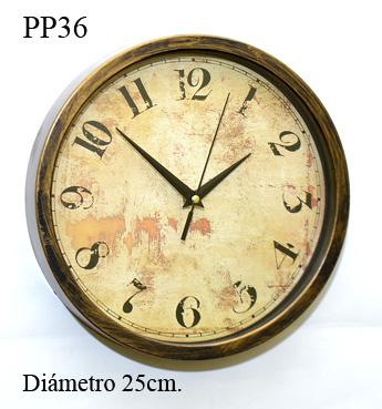Reloj de Pared PP 36