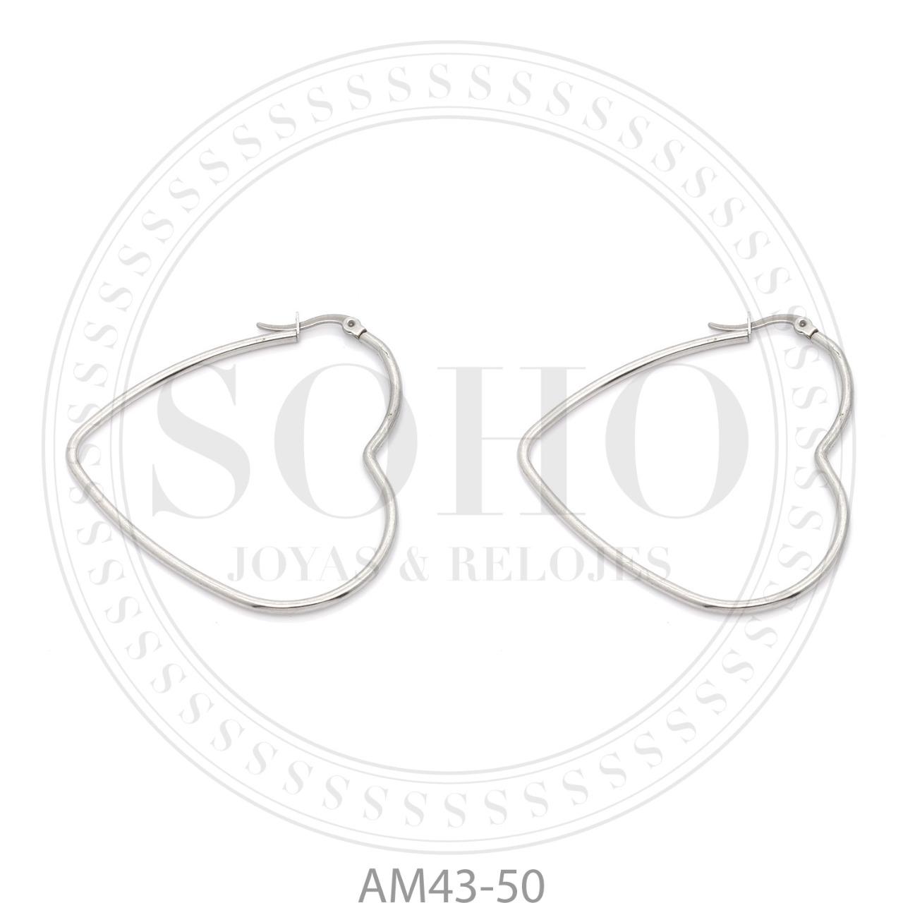 Aro argolla corazón SOHO AM43
