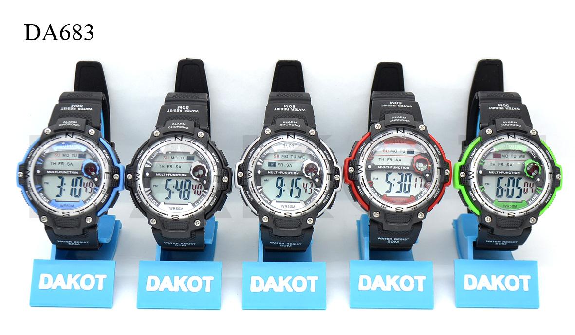 Reloj Digital Caballero DA683 Sumergible