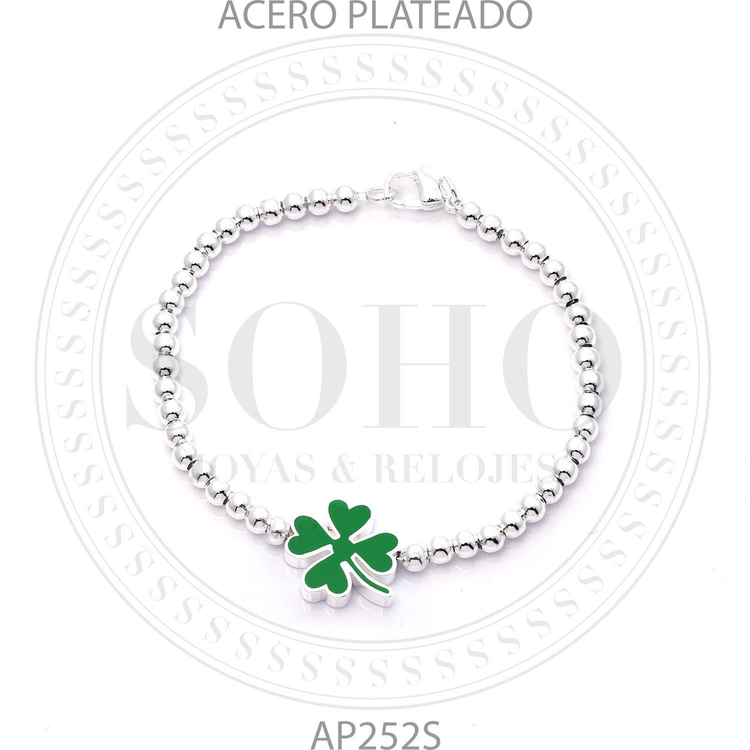 Pulsera en acero blanco SOHO AP250/251/252S
