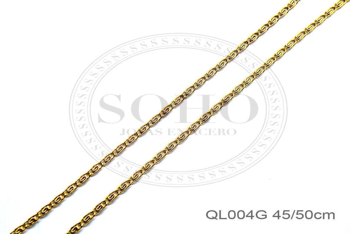 Cadena dorada QL004G
