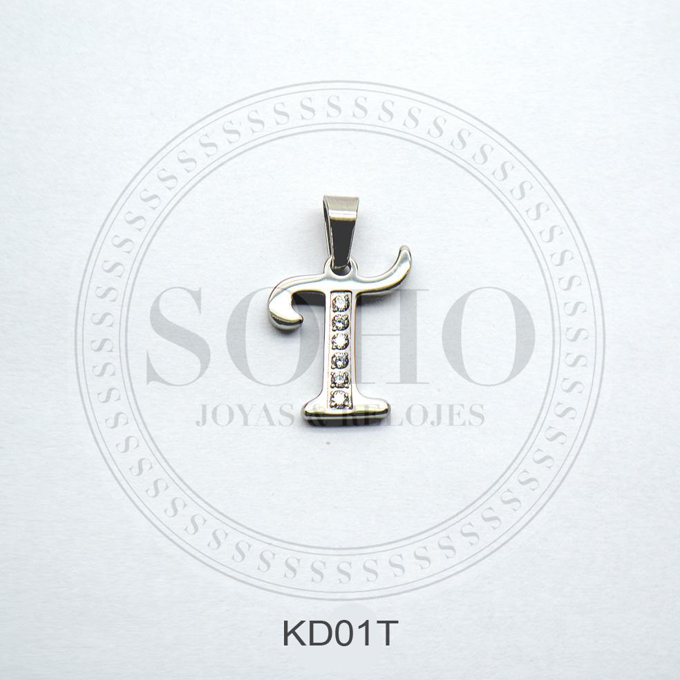 Dije letra con brillo SOHO KD01