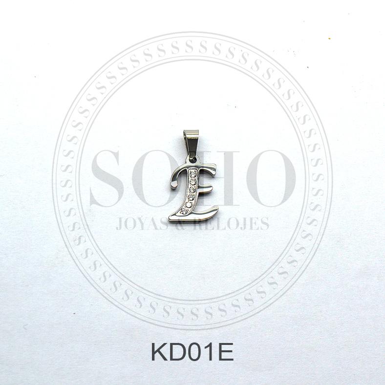 Dije letra con brillo SOHO KD01