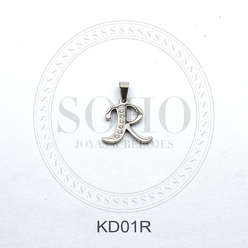 Dije letra con brillo SOHO KD01