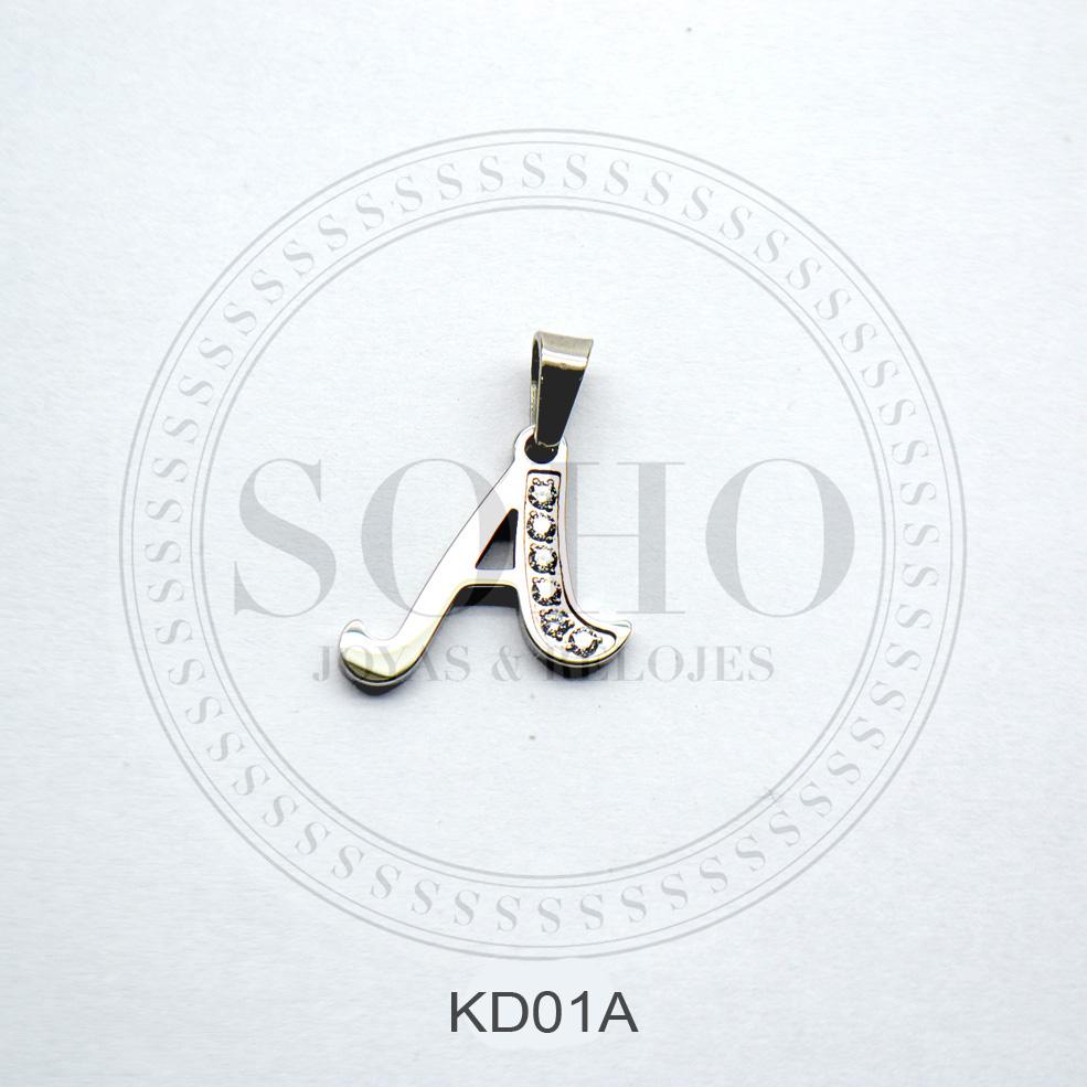 Dije letra con brillo SOHO KD01