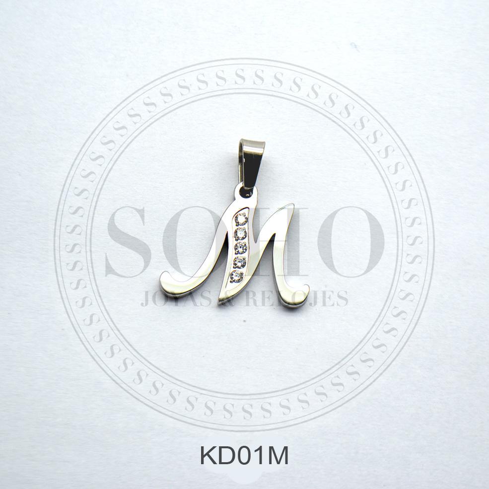 Dije letra con brillo SOHO KD01