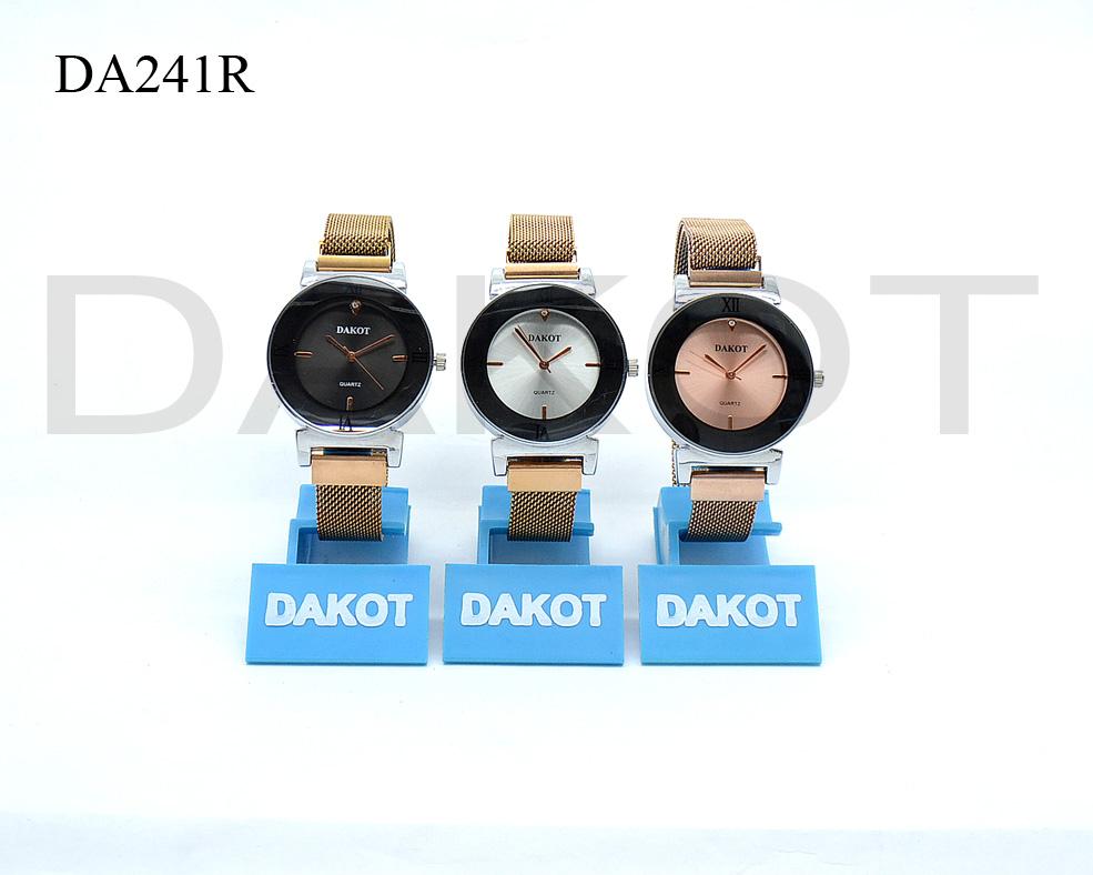 Reloj Análogo Dama DA241R Tejido Premium
