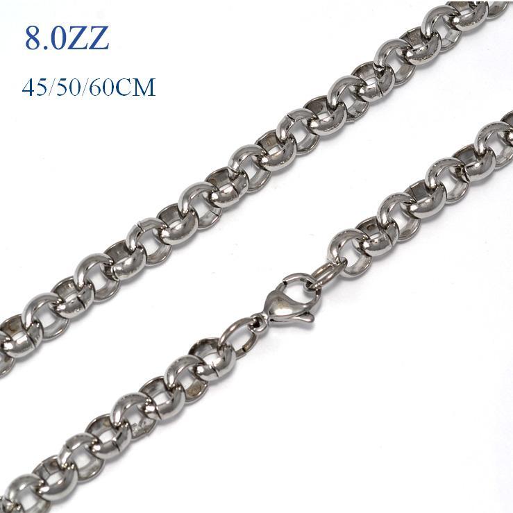 Cadena rolo con gancho marinero 8.0ZM