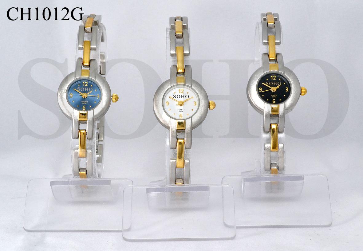 Reloj Análogo Dama CH1012G Combinado