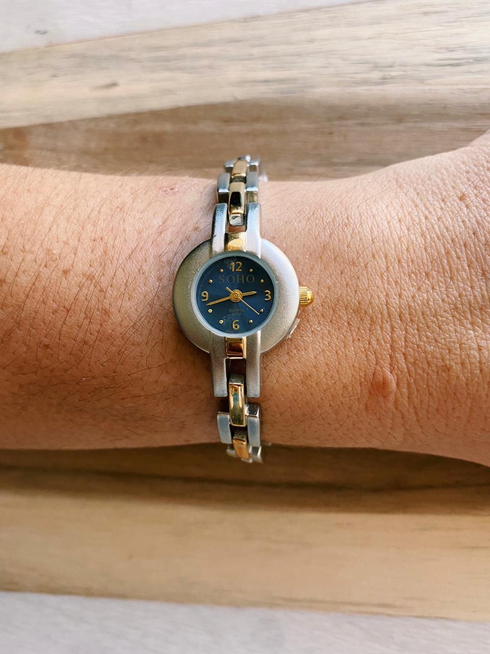 Reloj Análogo Dama CH1012G Combinado