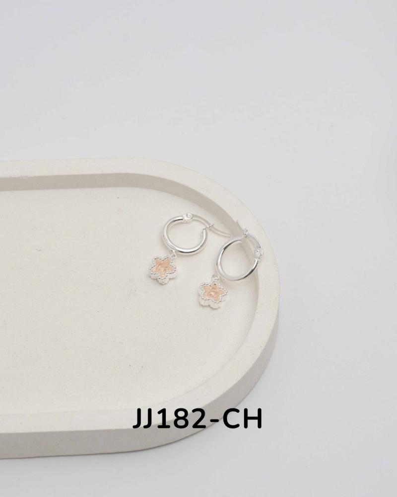 Aros en acero blanco JJ182