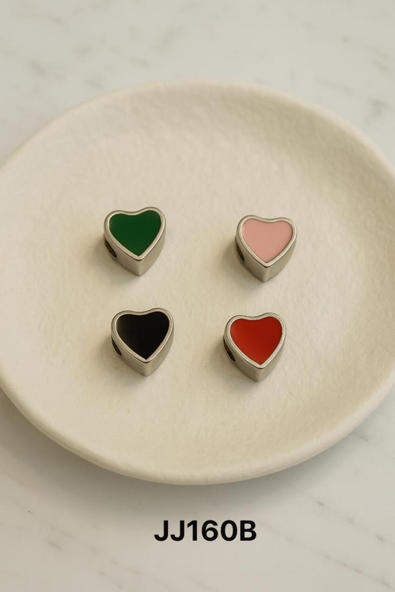 Charm para pulsera JJ160B corazones