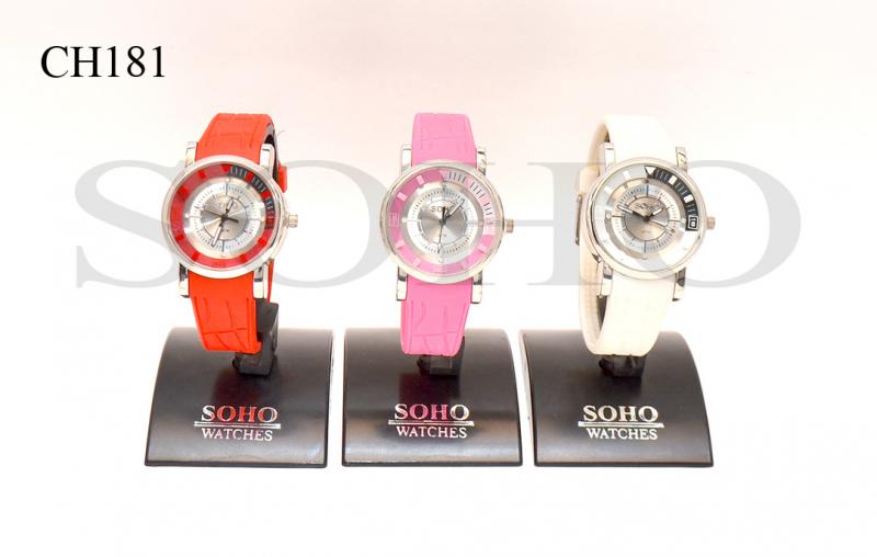 Reloj Análogo Dama CH181 Goma