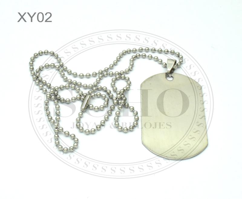 Cadena con chapita XY02