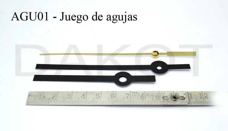 Juego de agujas AGU01