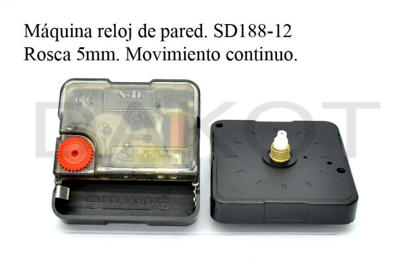 Maquina reloj pared SD188-12