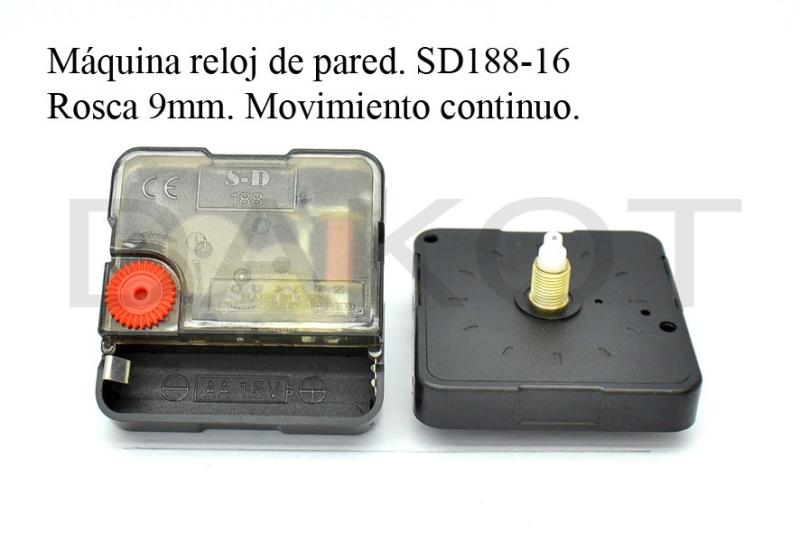 Maquina reloj pared SD188-16