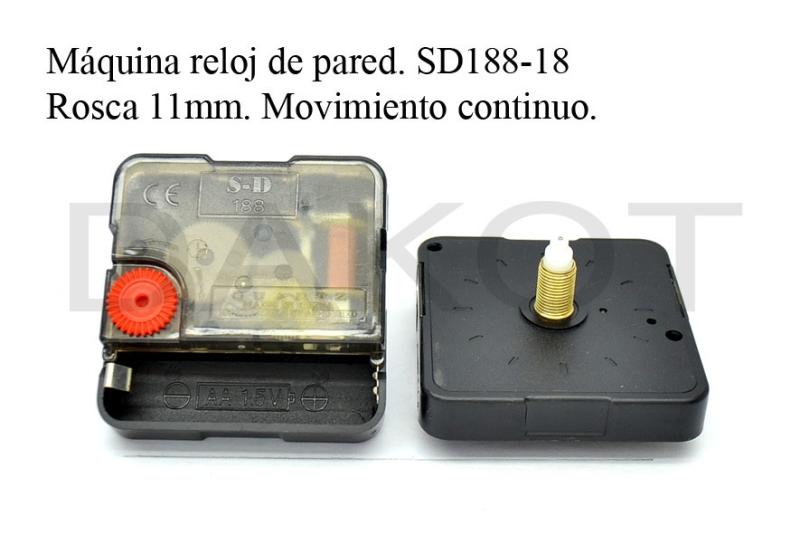 Maquina reloj pared SD188-18