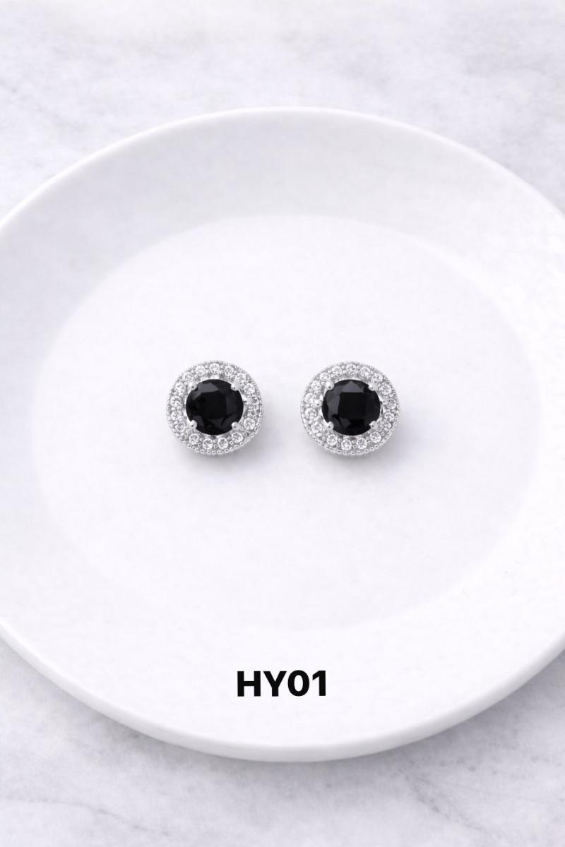 Aros brillos con cierre clip HY01