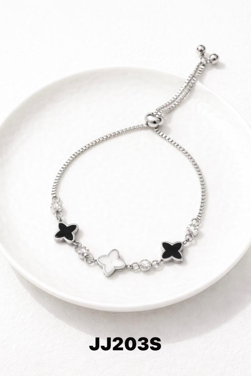 Pulsera en acero blanco JJ203S