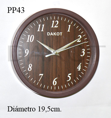 Reloj de pared análogo PP43