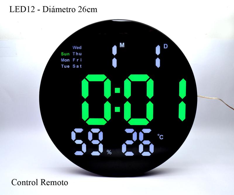 Reloj LED12