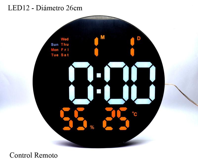 Reloj LED12