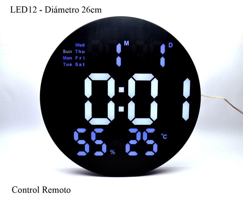 Reloj LED12