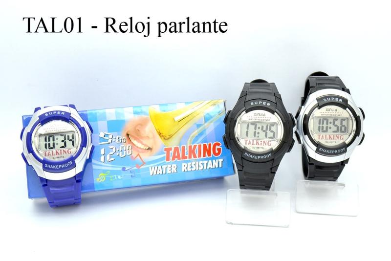 Reloj de mano parlante TAL01