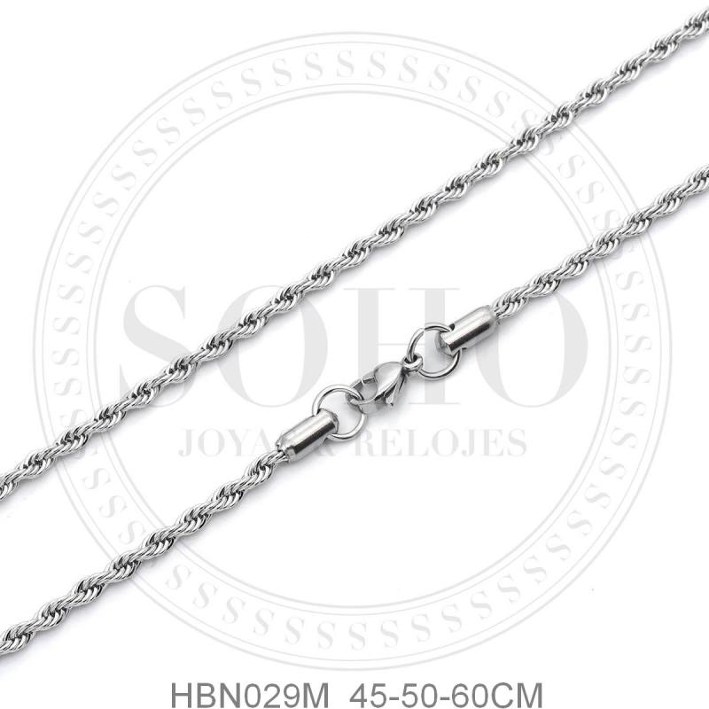 Cadena en acero quirurgico HBN029M